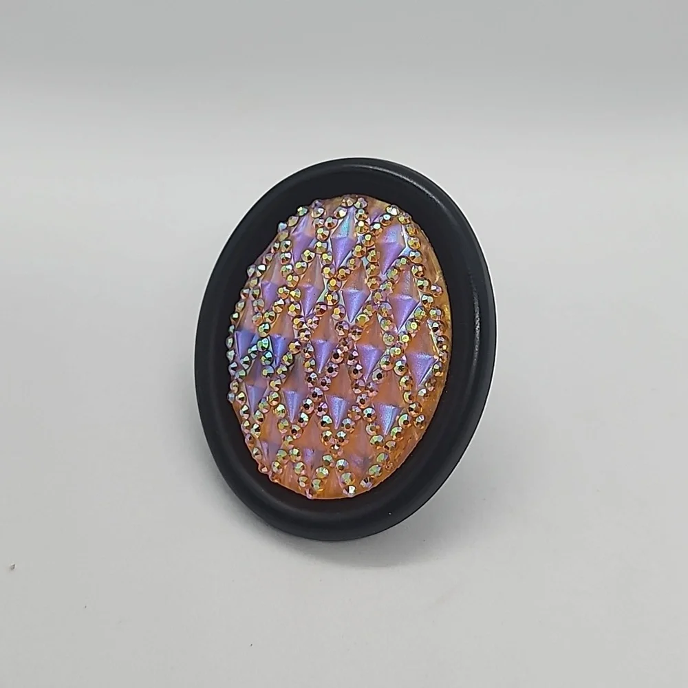 GASOLINE GLAMOUR RHINESTONE RING - Picture 4 of 7